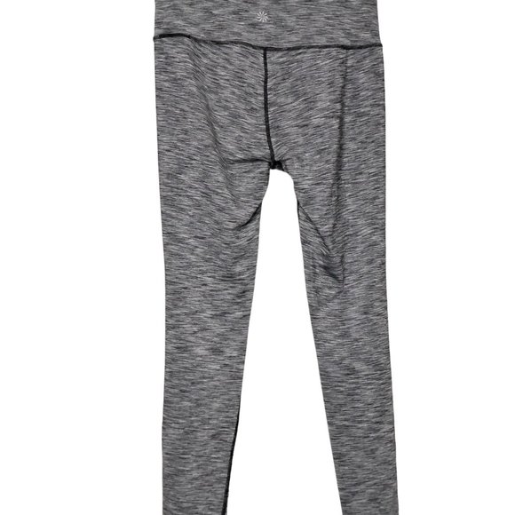 ATHLETA Chaturanga Leggings  Heathered Grey  Yoga Tights  Size M - Picture 3 of 8